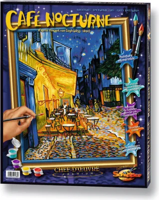 Produktbild von Noris Spiele Malen nach Zahlen - Nachtcafé; 609130359