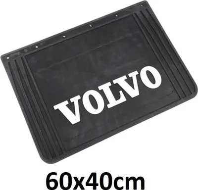 Produktbild von Pres Volvo 3D-Kotflügel | 40x60cm, weiße Reliefschrift