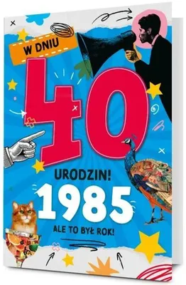 Zdjęcie produktu dla Karnet Mega Urodziny 40 - Pan Dragon