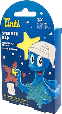 Produktbild von Tinti Sternenbad - Farbtabletten inkl. Sternenkarte zum Ausmalen
