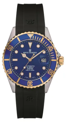 Produktbild von Revue Thommen Herren Armbanduhr Automatic 42 mm Armband Silikon 17571.2845