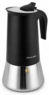 Obrázok produktu pre Kanvica na espresso z nehrdzavejúcej ocele, 600 ml, KAMILLE