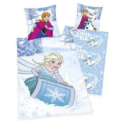 Produktbild von Herding Disney's Die Eiskönigin, 80x80U135x200 cm