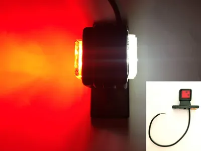 Produktbild von LED Umrissleuchte Begrenzungsleuchte Anhänger Trailer LKW 6 LEDs 12/24V RECHTS