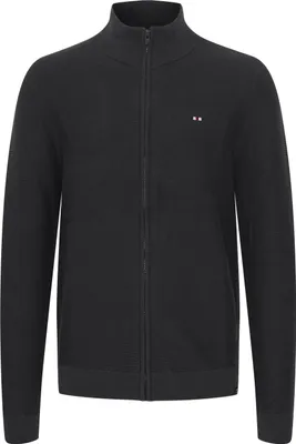 Produktbild von FQ1924 FQVillum Herren Strickjacke Cardigan Feinstrick mit hochabschließendem Kragen