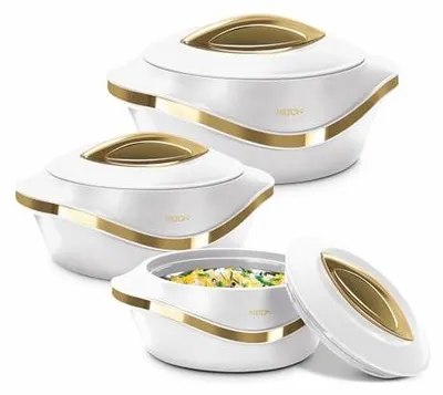 Immagine prodotto di Solidchoice - Set di 3 contenitori isolati con coperchio