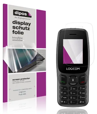 Obrázek produktu pro 4x ochranná fólie pro Logicom Posh 405, průhledná, ochranná fólie na displej, fólie, ochrana displeje, dipos