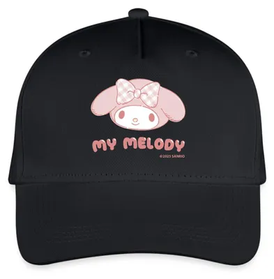 Produktbild von Spreadshirt My Melody Portrait Kinder Bio Basecap, One size, Schwarz