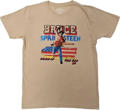 Produktbild von Bruce Springsteen - "Born In The USA ´85" T-Shirt für Herren/Damen Uni RO5769 (XXL) (Sand)