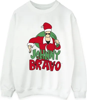 Produktbild von Johnny Bravo - Sweatshirt für Herren BI29857 (M) (Weiß)