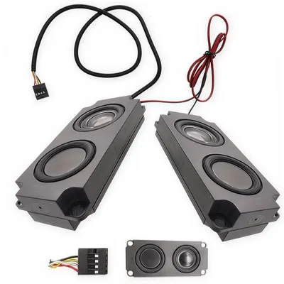 Productafbeelding van Ingebouwde geluidskaart + versterker, USB9p-stekker, 3W 8 ohm, 0,5m