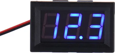 Produktbild von DC 3,2-30 V Zweidraht Voltmeter LED-Panel Digitale Anzeigespannungsmessgerät-Blau