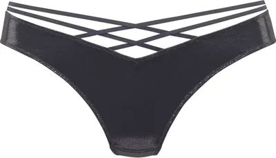 Produktbild von VIVANCE String schwarz-metallic Größe 36/38