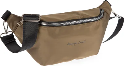 Zdjęcie produktu dla Saszetka Biodrowa z paskiem na ramię damska nerka crossbody Oliwkowa Zielona