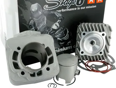 Produktbild von Stage6 Sport Pro MK2 Aluminium 70 cc 47.6 mm Zylinderkit für Piaggio AC-Motoren