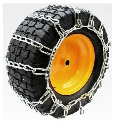 Produktbild von 1 Paar Schneeketten Leiterkette für Reifengröße 16x6.50-8 | (2 Stück)