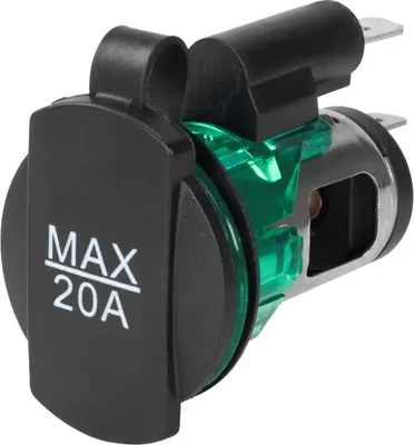 Immagine prodotto di Presa elettrica EURO, 12/24V, 20A max