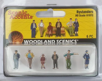 Figuren Wartende & Stehende Menschen H0 1:87 Kunststoff