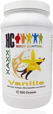 Produktbild von XAXX HC BODY CONTROL SHAKE VANILLE 600g = 20 Mahlzeiten
