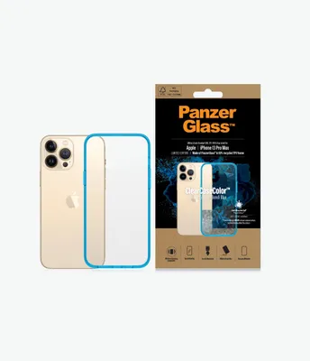 Zdjęcie produktu dla PanzerGlass ClearcaseColor etui dla iPhone 13 Pro Max - Niebieski KP19764