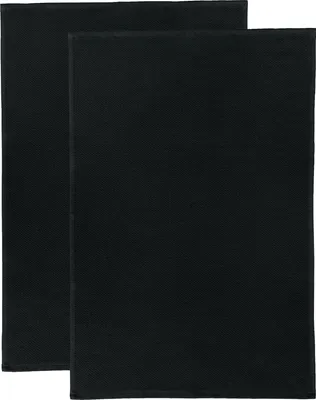 Produktbild von Erwin Müller Frottier-Geschirrtuch 2er-Pack schwarz 50x70 cm