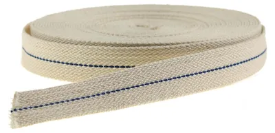 Produktbild von 10m Flachdocht Dochtband Lampendocht Breiten 7,12,16,22mm Laterne Petroleumlampe