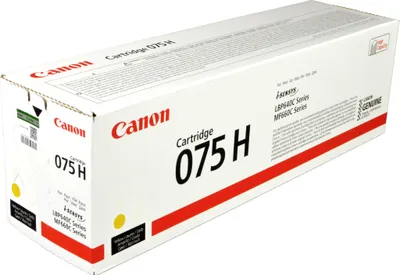 Productafbeelding van Canon 6366C002 Toner Canon 075H Y yellow 2500 Seiten