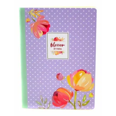 Image de PUKKA Cahier d'écolier A5 Blossom lilas