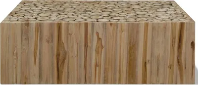 Produktbild von vidaXL Couchtisch Echtes Teakholz 90x50x30 cm