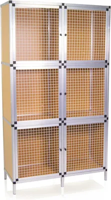 Zdjęcie produktu dla Domek dla małych zwierząt, klatka dla królików 3 x 2 boksy 6, ok. 180 x 44 x 100 cm, klatka dla królików
