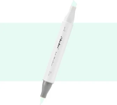 Zdjęcie produktu dla Dwustronny pędzel i dłuto OHUHU, G320 Jade Green