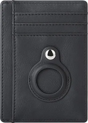 Immagine prodotto di INF Custodia sottile AirTag con blocco RFID Nero