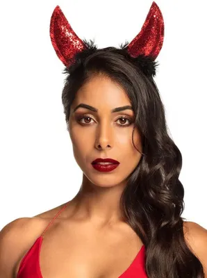Produktbild von Teufelshörner Haarreif - Fasching Karnevalskostüm