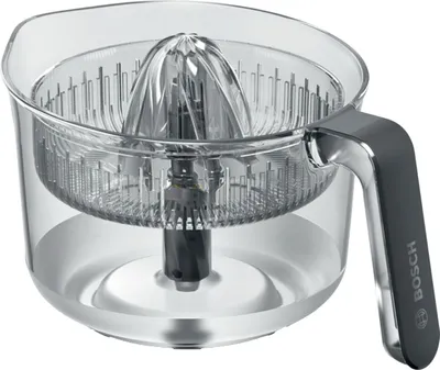 Productafbeelding van Bosch MUZS68ZP, Aansluitstuk voor citruspers, Transparant, Serie 6, Serie 8 (MUMS6xxx, MUM9xxx), 500 g, 165 mm, 200 mm
