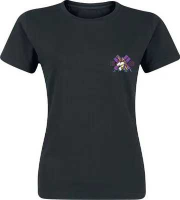 Produktbild von Electric Callboy T-Shirt Damen Spaceman Unicorn schwarz M