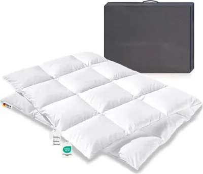 Produktbild von Daunendecke sibirische Daunen Bettdecke Daunenbett 135x200 900g