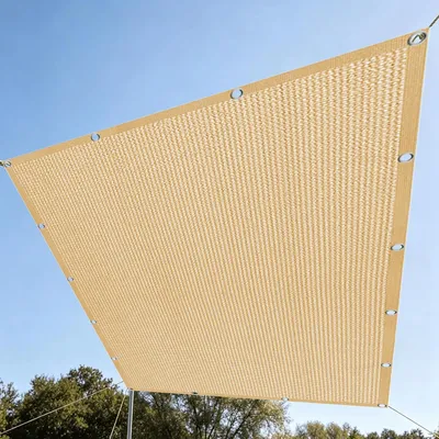 Immagine prodotto di Tenda da sole ombreggiante con occhielli - Impermeabile al vento - Per terrazza e giardino - Protezione UV 98% - 1,2 x 2,5 m