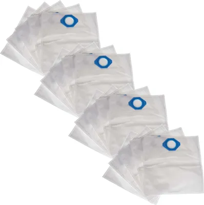 Produktbild von vhbw 20x Staubbeutel Ersatz für Nilfisk 107418525, 5715492194087 für Staubsauger - 39cm x 20cm Weiß