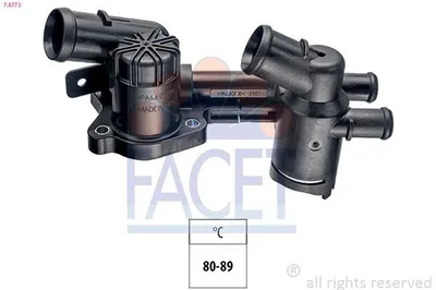 Produktbild von FACET Thermostat Kühlmittel 80°C 89°C für VW GOLF VI (5K1) Polo Schrägheck (6R1, 6C1) GOLF PLUS (5M1, 521) für AUDI A3 Sportback (8PA) für SKODA