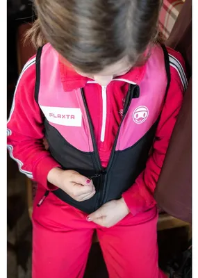 Produktbild von Flaxta Kinder Wintersport Protektorenjacke & -weste Behold Schwarz Junior Small