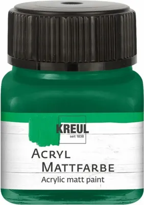 Produktbild von KREUL Acryl Mattfarbe Grün 20 ml