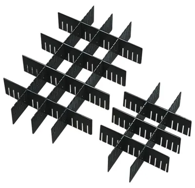 Produktbild von WETEC Leitfähige Schlitztrennwände, ESD, 355 x 180 mm, 400 x 300/600 x 400 mm