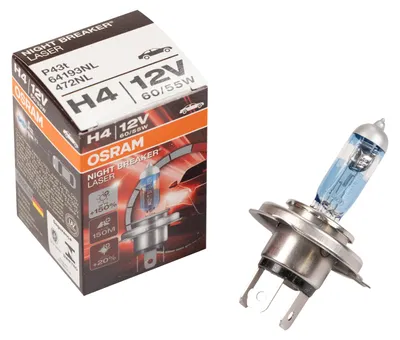 Produktbild von Night Breaker Laser H4 12V 60/55W P43t Halogen