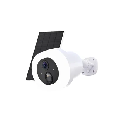 Produktbild von Überwachungskamera Aussen Akku mit Solarpanel, Kabellos WLAN Kamera Outdoor,Solar WiFi Camera Überwachung außen,PIR Bewegungsmelder,Lange Zeit Standb