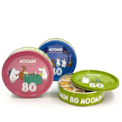 Zdjęcie produktu dla Moomin, Jubileuszowe ciasteczka maślane, 430 g