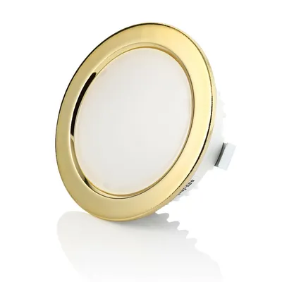Produktbild von Sweet LED Möbel Einbaustrahler Bad gold 3,5 W warmweiß Deckenspots