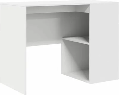 Obrázek produktu pro vidaXL Psací stůl s policí Bílý 102 x 50 x 75 cm Materiál na bázi dřeva