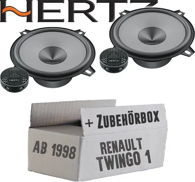 Produktbild von Hertz K 130 - KIT - 13cm Lautsprecher Komposystem - Einbauset passend für Renault Twingo 1 Phase 2 Front - justSOUND