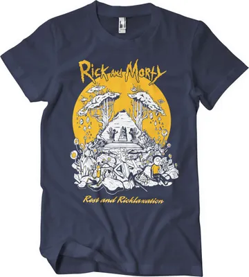 Produktbild von Rest And Ricklaxation T-Shirt - XX-Large - Navy