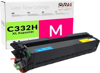 Produktbild von OBV Toner für Lexmark C332HM0 für C3326dw MC3226adwe MC3326adwe MC3326i Magenta